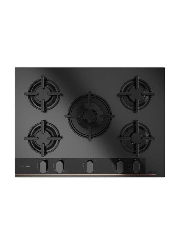 

Teka 5-Burner Built-In Gas On Glass Hob, Infinity G1 Edition, Black