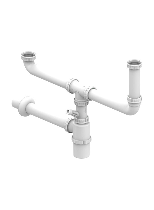 

Teka 1 1/2 and 2B Sink Fittings, White