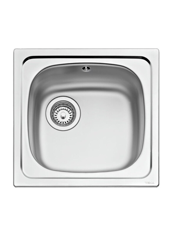 

Teka Starbright 45 E-XN 1B Inset Stainless Steel Sink, Silver