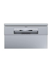 Teka 60cm Free Standing Dishwasher with 8 Washing Programs, DFS 76850 SS, Silver