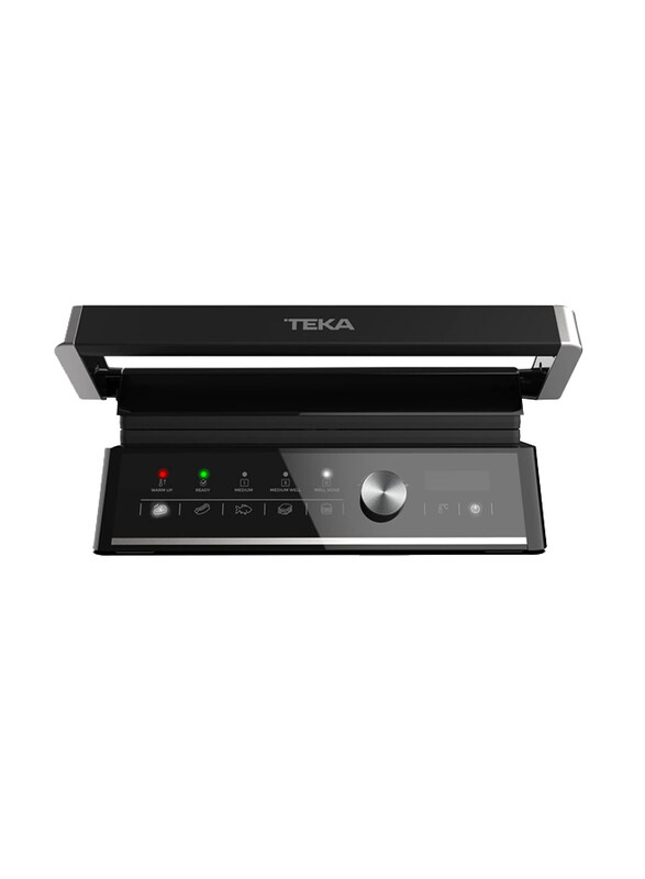 

Teka Electric Multifunctional Grill with Touch Control Panel, Black