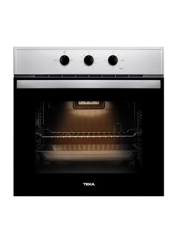 

Teka 77L Electric Oven, 2000W, HBB 535, Black/Grey