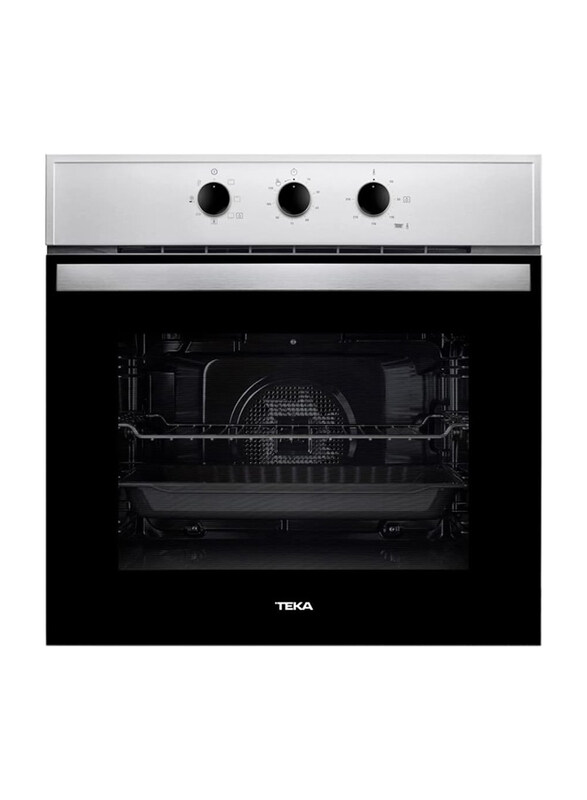 

Teka 70L Electric Oven, 2615W, HBB 605, Black/Grey