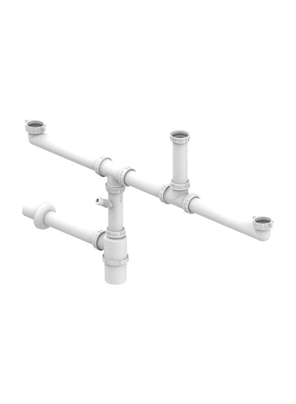 

Teka 2 1/2 B Sink Fittings, White