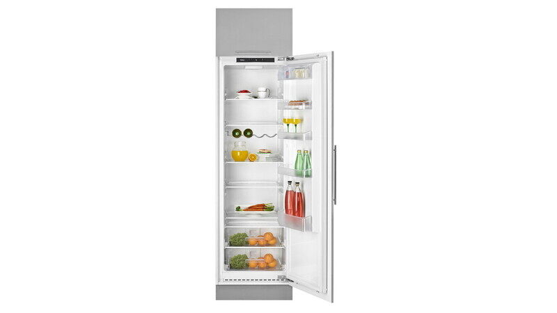 

TEKA Full Refrigerator B-I RSL 73360 FI WH with 1 Door, 4 Safety Glass Shelves, Electronic Adjustable Thermostat & 309 Litre Capacity