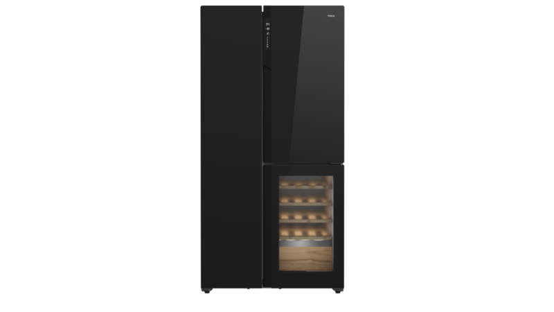 

TEKA RLF 85950 GBK Full No-Frost Side by Side Refrigerator with Wine Cooler "Inverter Motor, Electronic Adjustable Thermostat, LED illumination" with