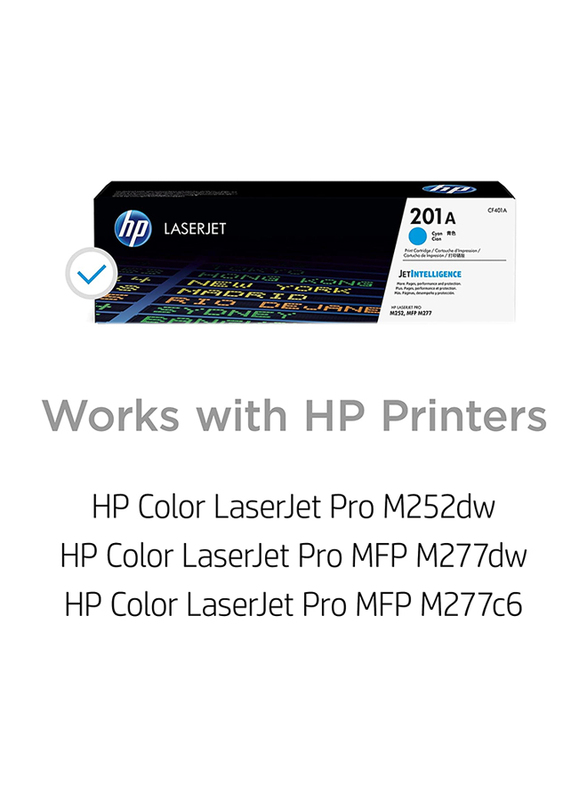 HP 201A Cyan Original LaserJet Toner Cartridge