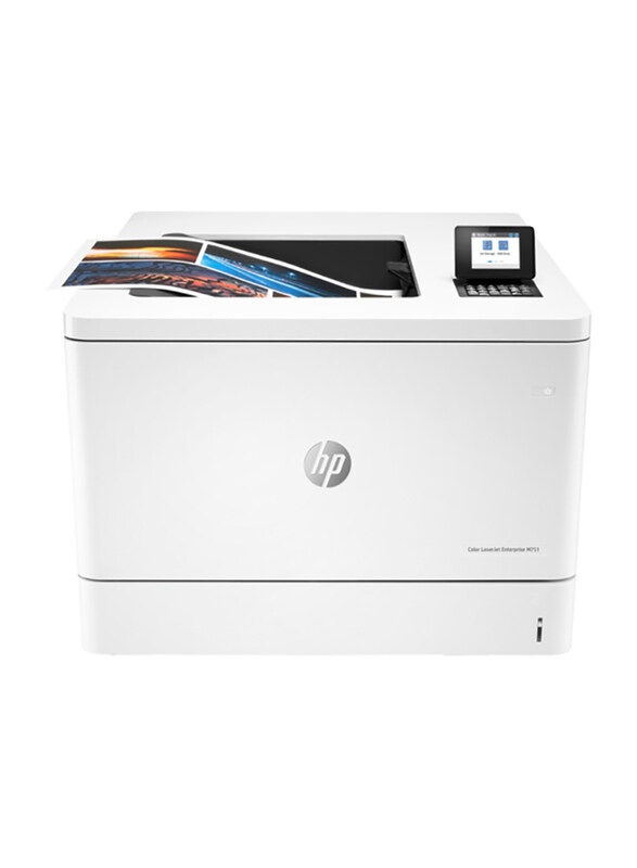 

HP Colour LaserJet Enterprise M751DN Laser Printer, White