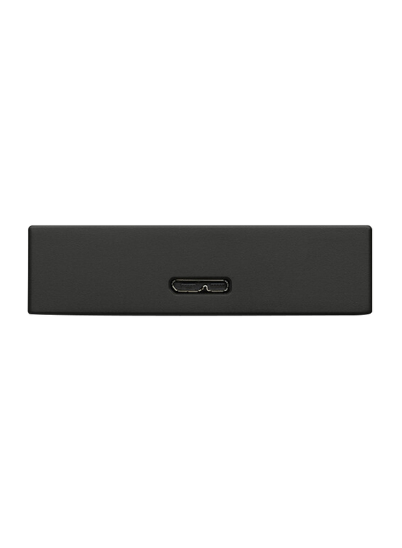 Seagate 4TB HDD One Touch External Portable Hard Drive, USB 3.2, STKC4000400, Black