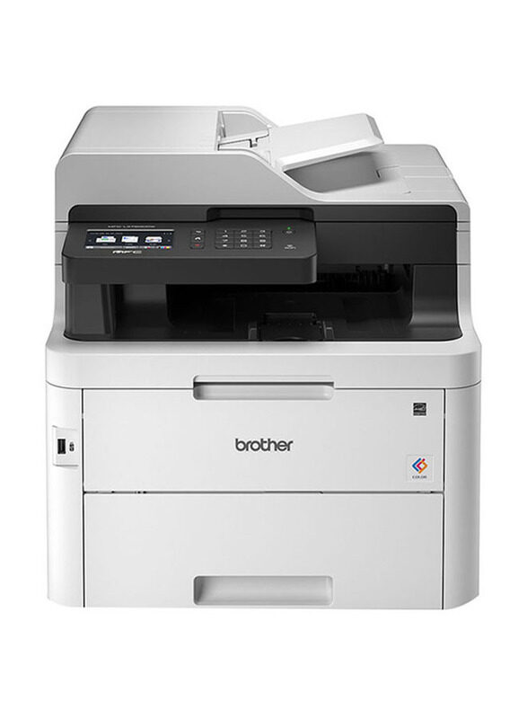 

Brother MFC-L3750CDW Colour LED All-in-One Printer, White