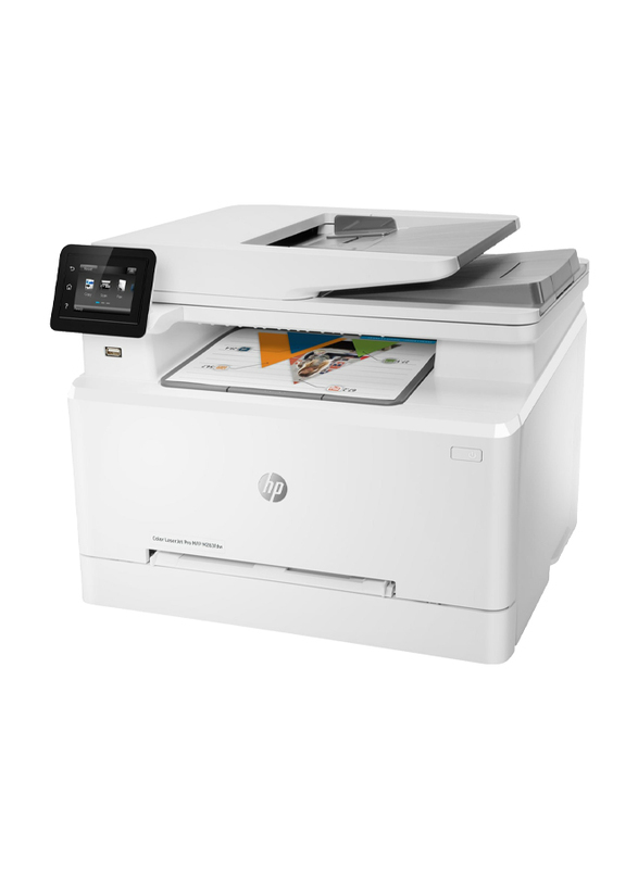 HP LaserJet Pro MFP M283FDW Color Laser All-in-One Printer, White