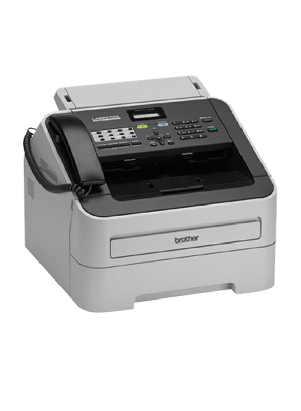 Brother FAX-2840 Laser Fax Machine, Grey