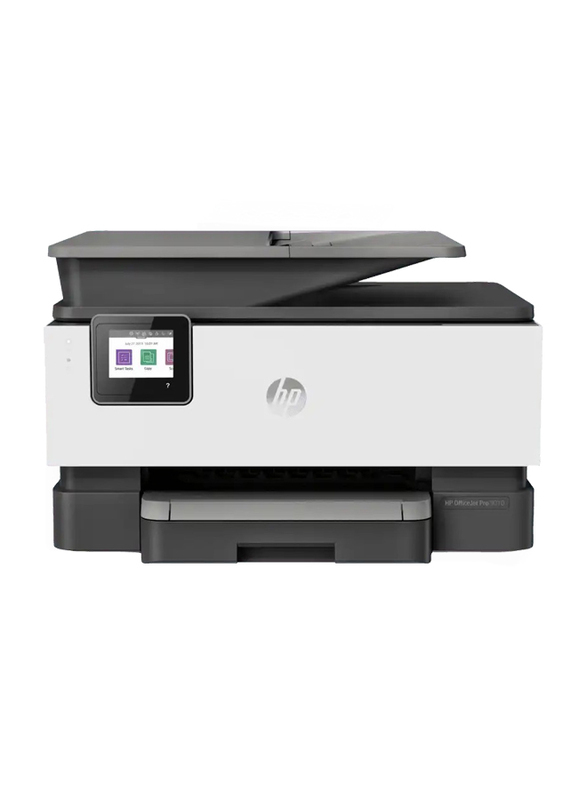 HP OfficeJet Pro 9010 All-in-One Printer, Black/White