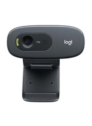 Logitech C270 P HD Webcam, Black