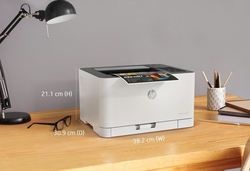Hp Monochrome Laser Jet 150a Printer, White