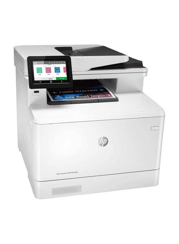 Hp Color Laser Jet Pro M479dw All-in-One Printer, White