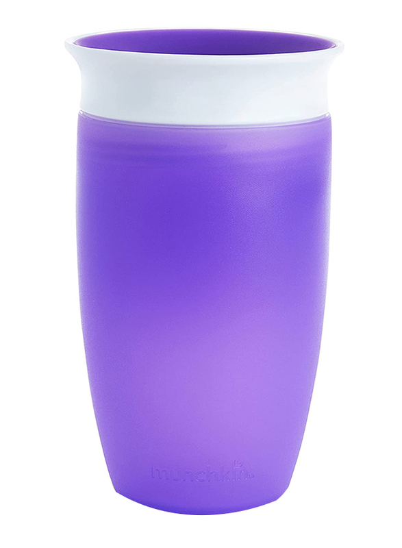 Munchkin Miracle 360 Degree Sippy Cup, 10oz, Purple