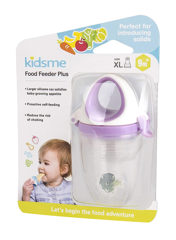 Kidsme Xtra Large Food Feeder Plus, Lavender