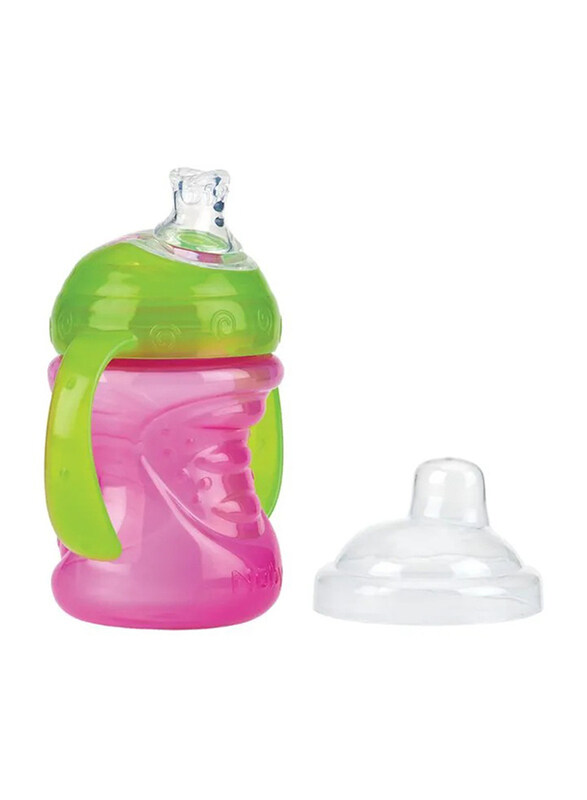 

Nuby Swirl No-Spill Cup, 6+ Months, 240ml, Pink