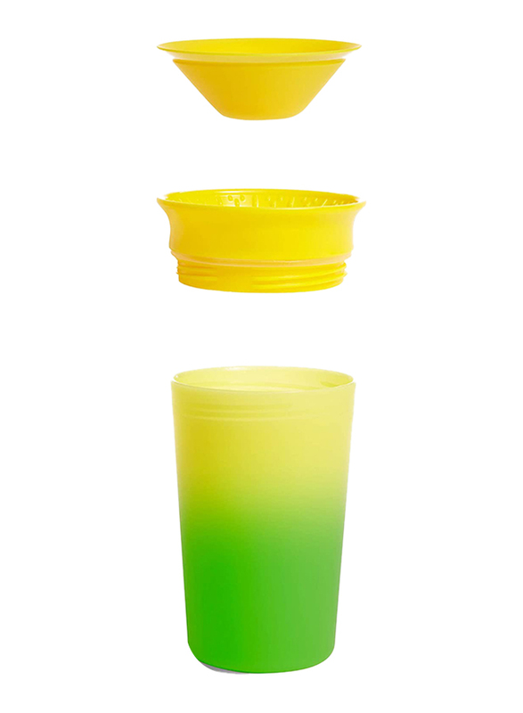 Munchkin Miracle 360 Degree Colour Changing Cup, 9oz, Yellow