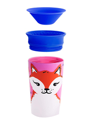 Munchkin Fox Miracle 360 Degree Wildlove Sippy Cup, 9oz, Multicolour