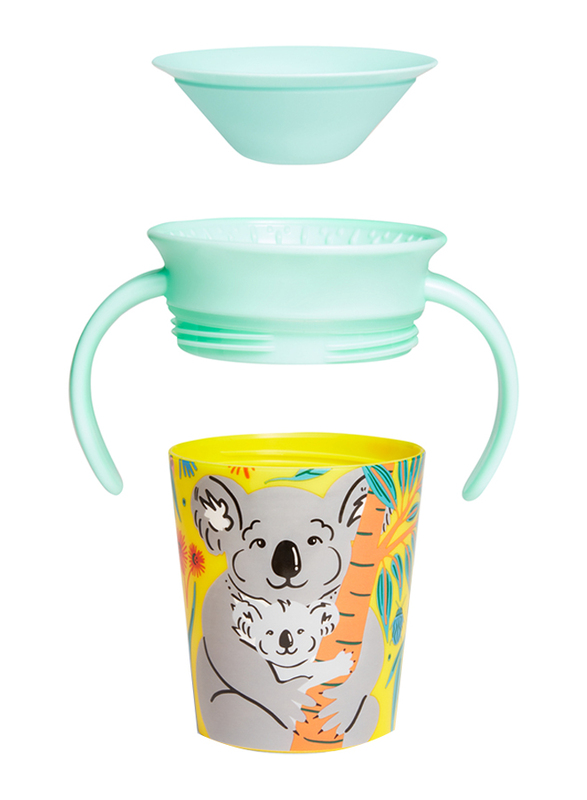 Munchkin Koala Miracle 360 Degree Wildlove Trainer Cup, 6oz, Multicolour