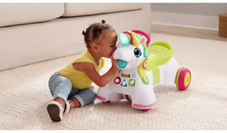 Infantino 3-In-1 Sit, Walk & Ride Unicorn, Multicolor