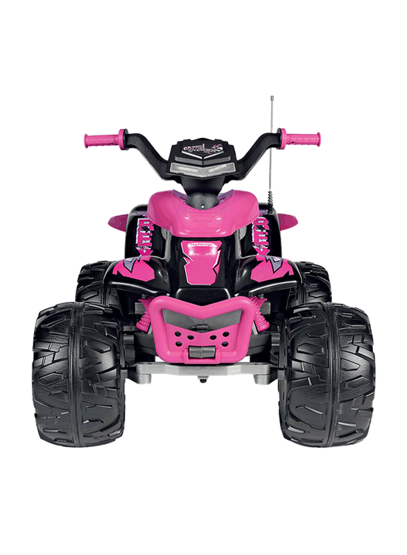 Peg Perego Corral T-Rex 330W Ride On Toy, Ages 3+, Pink