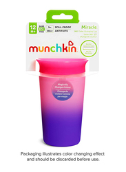 Munchkin Miracle 360 Degree Colour Changing Cup, 9oz, Pink