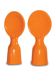 Infantino 2-Piece Couple a Spoons without Travel Case, Orange