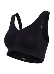 Carriwell Seamless Maternity Bra, Black, Medium