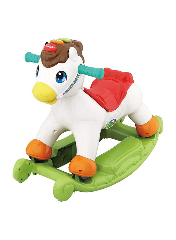 Moon 2-in-1 My Pony Rocking Horse Kids Toy, Ages 18+ Months, Multicolour