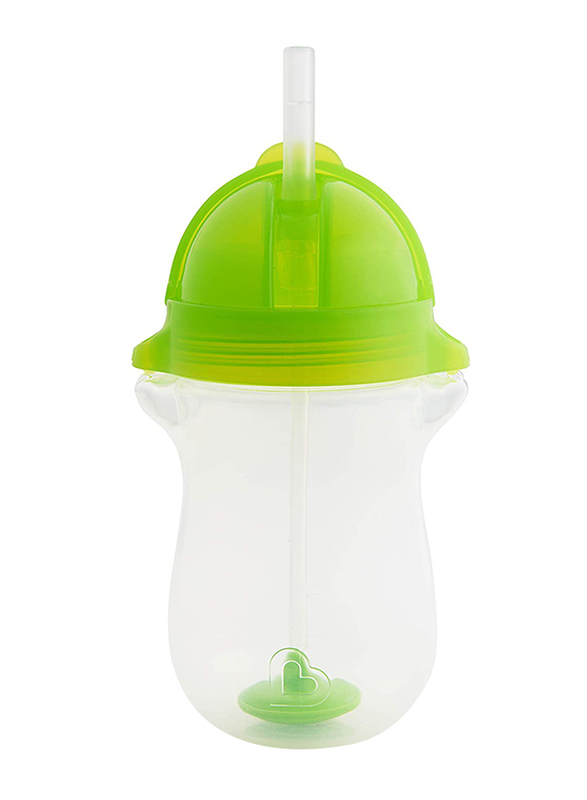 Munchkin Any Angle Straw Trainer Cup, 10oz, Green