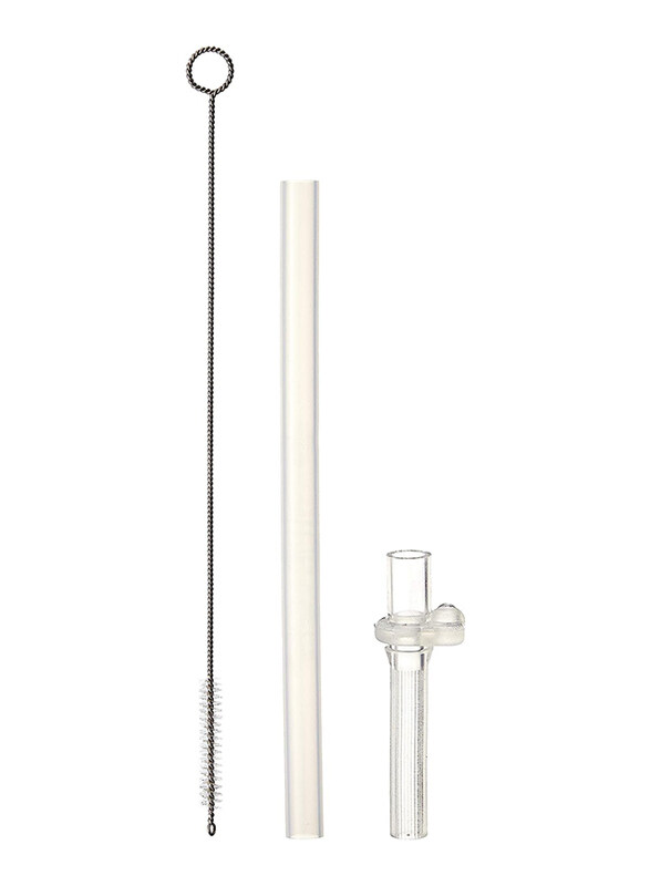 

Kidsme Cup Replacement Straw & Cleaning Brush Set, Clear