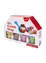 Moon Dough Creation Cookie Shop DIY Clay Toys, 4 Pieces, Ages 3+