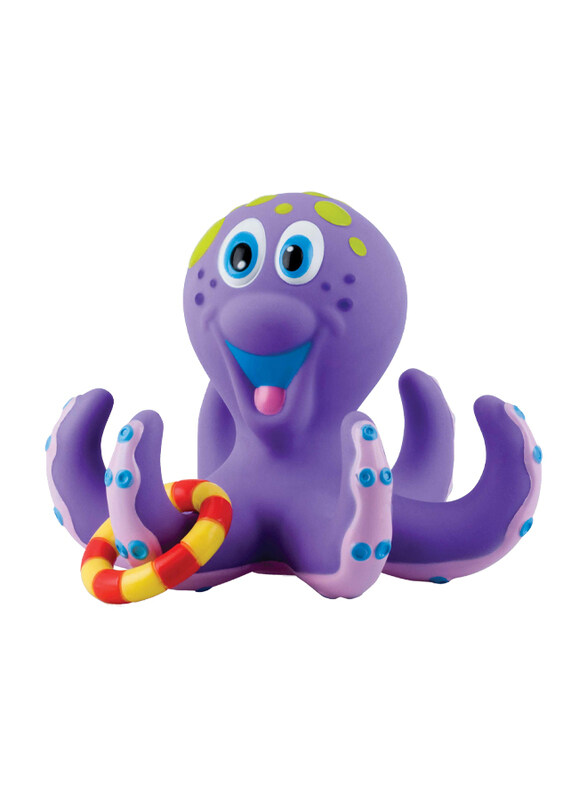 

Nuby Floating Octopus for Babies, Purple