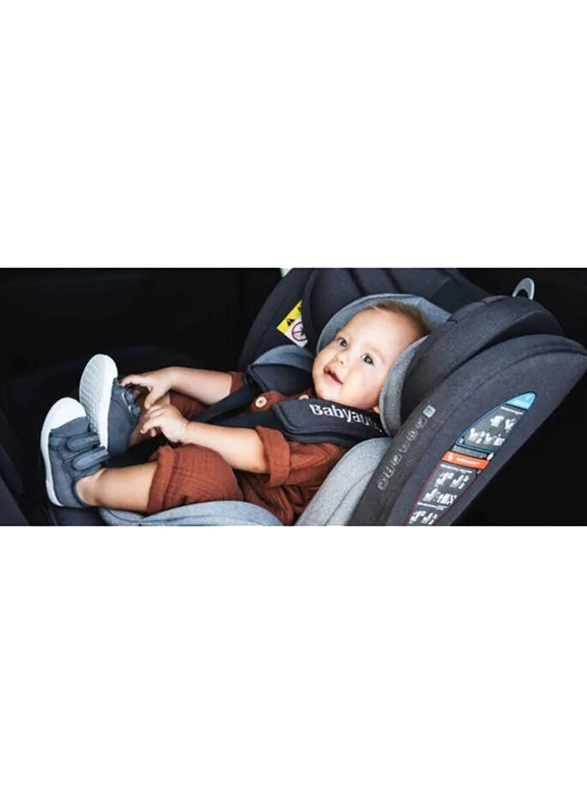 Babyauto Revolta 360 Car Seat, Black/Grey Melange