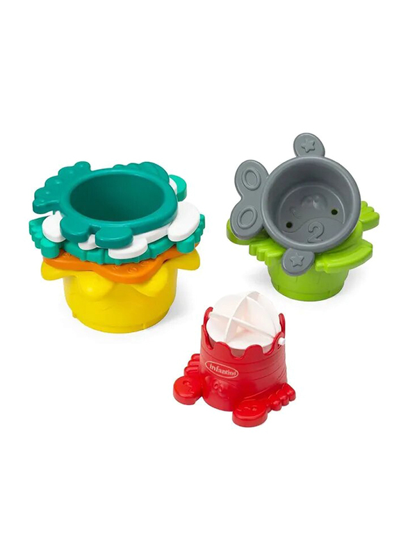 Infantino Splish & Splash Bath Play Set, Multicolour