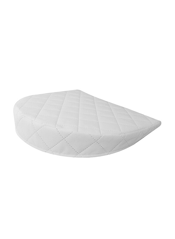 

Moon Universal Half Moon Crib Wedge, White