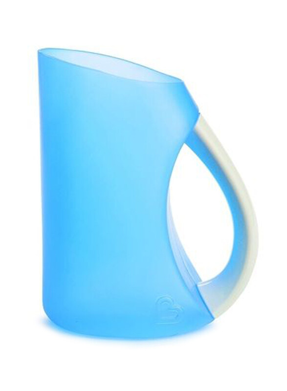 

Munchkin Soft Rim Shampoo Rinser with Easy-Grip Handle, Blue