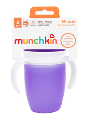 Munchkin Miracle 360 Degree Trainer Cup, 7oz, Purple