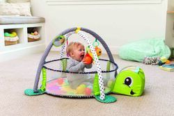 Infantino Grow-With-Me Activity Playmat & Ball Pit, Multicolour