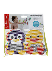 Infantino Mix & Match Bath Sticker Toy Pals for Baby, Multicolour