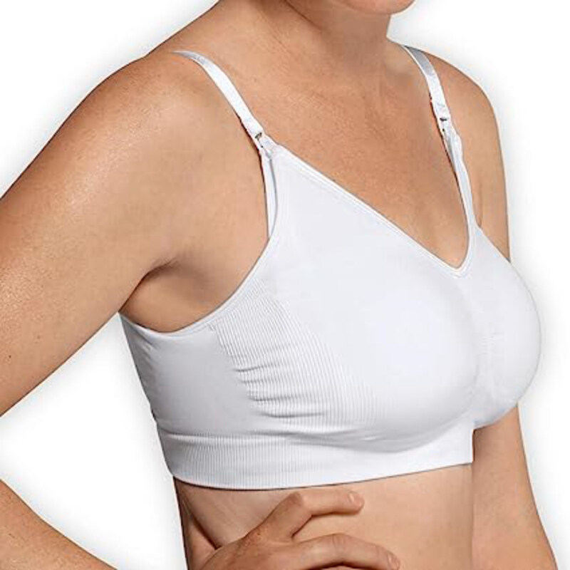 

Carriwell Original Maternity & Nursing Bra, S, White