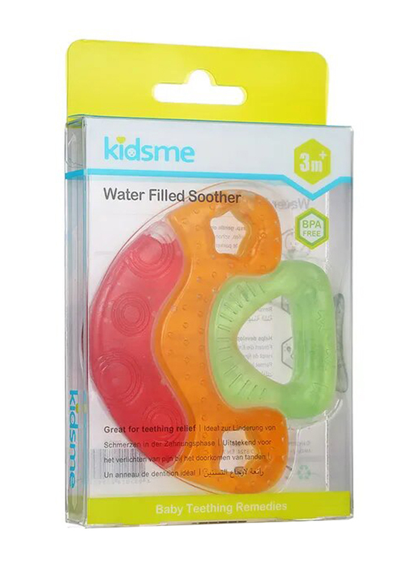 Kidsme Water Filled Mushroom Soother, Red/Orange/Green