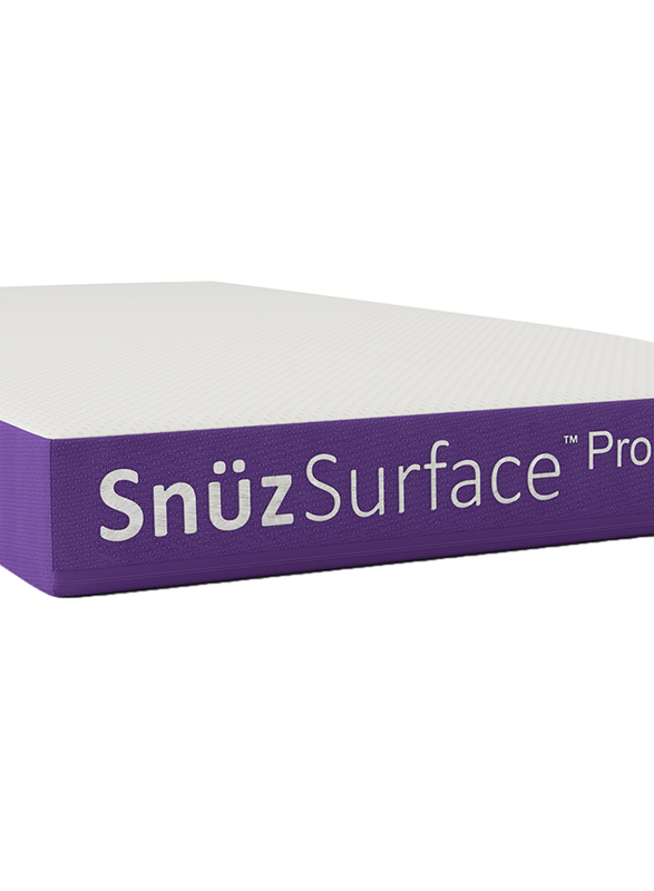 Snuz Surface Pro Adaptable Cot Bed Mattress for SnuzKot, 0-7 Years, 117 x 68 x 11cm, White