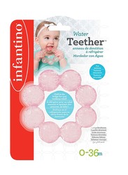 Infantino Water Baby Teether, Grape Fruit/Pink