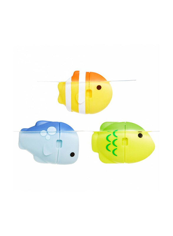

Munchkin 3-Piece Colour Magic and Colour Change Fish Bath Toys, Multicolour