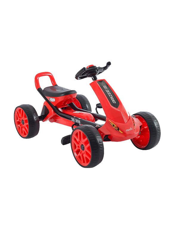 Moon Brizee Go-Kart Pedal Bike, Ages 3+, Red