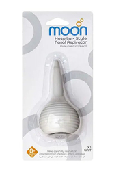 Moon Nasal Aspirator for Baby, White